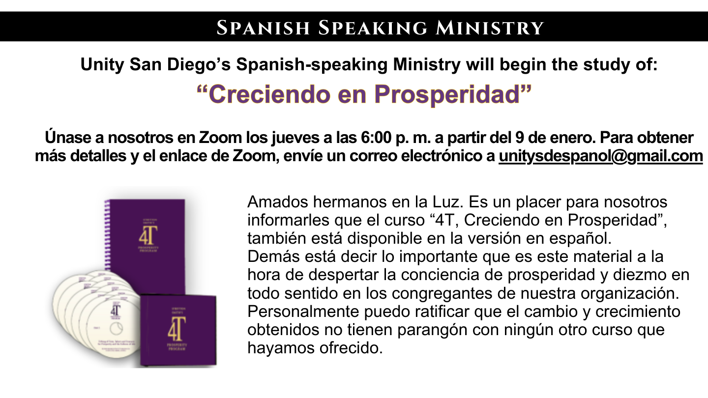 Spanish Speaking Ministry