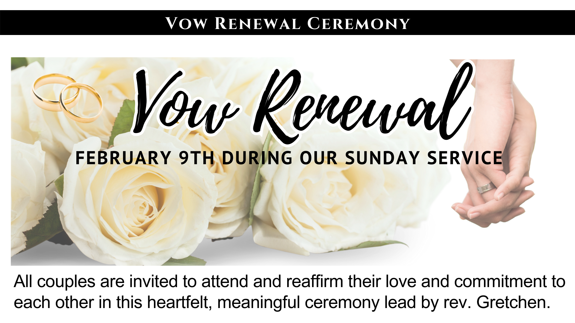 Vow Renewal Ceremony